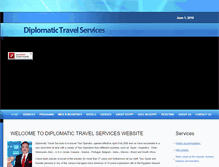Tablet Screenshot of diplomaticts.com